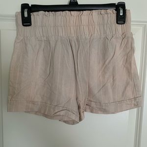 Forever 21 lightweight linen shorts, tan size m